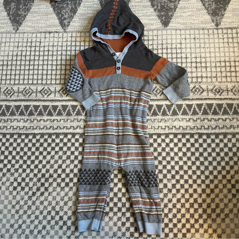 Hanna Andersson knit sweater romper